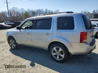 2013 Honda Pilot EX-L with VIN 5FNYF4H50DB502958, listed as a Copart auction lot 47458975 with 112,827 mi miles and Salvage Title. Bid and sale history available at carsss.com. Image 2.