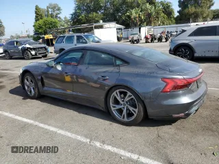 2023 Audi e-tron GT Premium Plus z VIN WAUFJBFW2P7005195, wystawiony jako Copart lot #65416414 z przebiegiem 6499 mil mil oraz Szkody całkowita. Historia ofert i sprzedaży dostępna na DreamBid. Obrazek 2.