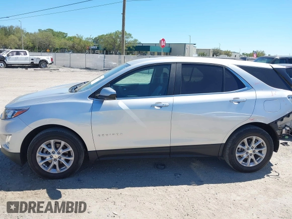 2021 Chevrolet Equinox LT with VIN 3GNAXKEV1MS126504, listed as a IAAI auction lot 41833363 with 76,137 mi miles. Bid and sale history available at carsss.com. Image 15.