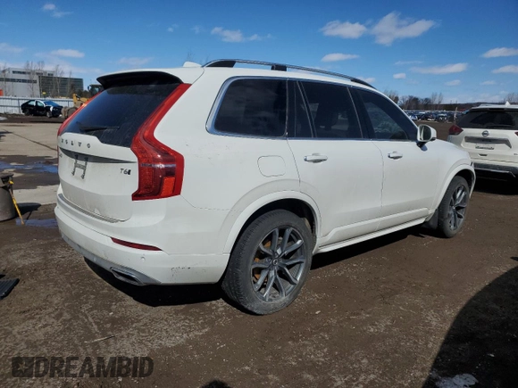 2018 Volvo XC90 Momentum with VIN YV4A22PK6J1367334, listed as a Copart auction lot 48170695 with Not Provided miles and Clean Title. Bid and sale history available at carsss.com. Image 3.