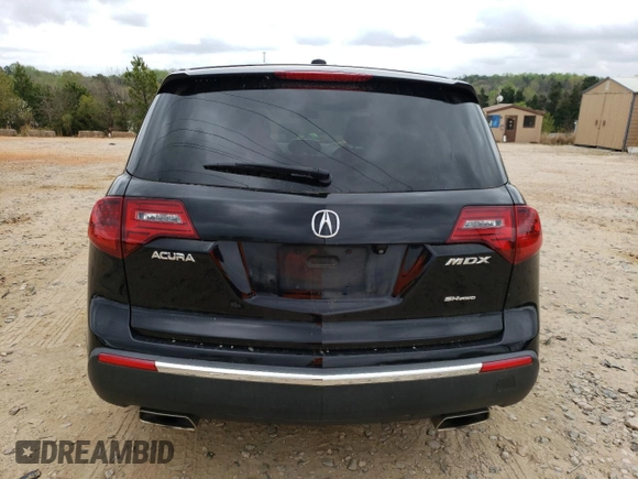 2012 Acura MDX Tech Pkg with VIN 2HNYD2H33CH532421, listed as a Copart auction lot 51324075 with 158,501 mi miles and Salvage Title. Bid and sale history available at carsss.com. Image 6.