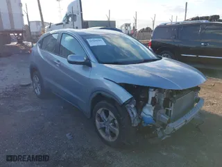 2021 Honda HR-V LX with VIN 3CZRU6H32MM747304, listed as a IAAI auction lot 41340609 with 31,241 mi miles. Bid and sale history available at carsss.com. Image 1.