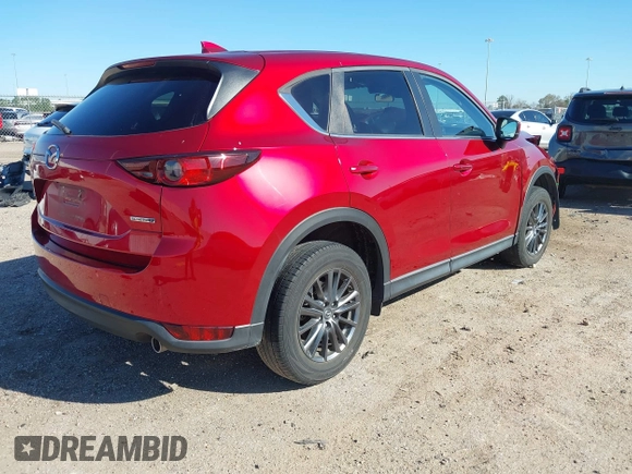 2020 Mazda CX-5 Touring with VIN JM3KFACM1L0756864, listed as a IAAI auction lot 41761131 with 16,646 mi miles and . Bid and sale history available at carsss.com. Image 4.