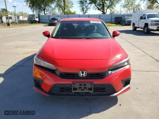 2023 Honda Civic Sedan LX with VIN 2HGFE2F25PH538412, listed as a Copart auction lot 51619505 with 19,752 mi miles and Salvage Title. Bid and sale history available at carsss.com. Image 5.