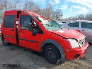 2010 Ford Transit Connect Wagon XLT with VIN NM0KS9BN6AT021738, listed as a IAAI auction lot 41460454 with 254,497 mi miles. Bid and sale history available at carsss.com. Image 1.