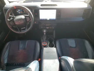 2023 Ford Bronco Raptor with VIN 1FMEE5JR4PLA93286, listed as a Copart auction lot 48144375 with 36,348 mi miles and Salvage title. Bid and sale history available at DreamBid. Image 8.