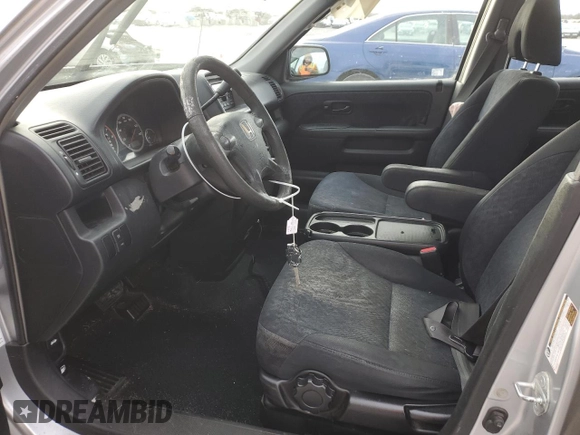 2005 Honda CR-V LX with VIN SHSRD68505U303487, listed as a Copart auction lot 46064405 with 169,974 mi miles and Salvage Title. Bid and sale history available at DreamBid. Image 7.
