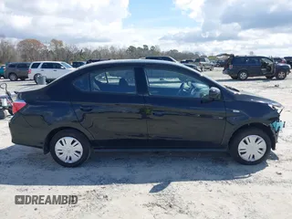 2024 Mitsubishi Mirage G4 ES with VIN ML32FUFJ5RHF07415, listed as a IAAI auction lot 41794271 with 3,730 mi miles. Bid and sale history available at carsss.com. Image 14.