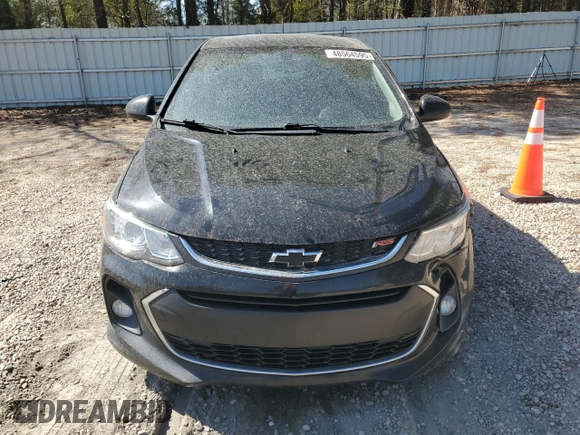2020 Chevrolet Sonic LT with VIN 1G1JD6SB3L4102425, listed as a Copart auction lot 48564595 with 95,494 mi miles and Salvage title. Bid and sale history available at DreamBid. Image 5.
