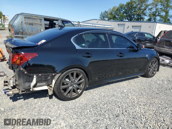 2015 Lexus GS 350 with VIN JTHCE1BL9FA006957, listed as a Copart auction lot 64138395 with 122,093 mi miles and Salvage title. Bid and sale history available at DreamBid. Image 3.