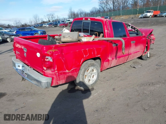 2006 Dodge Dakota SLT with VIN 1D7HE48K76S505943, listed as a IAAI auction lot 41410318 with 224,123 mi miles and . Bid and sale history available at carsss.com. Image 4.