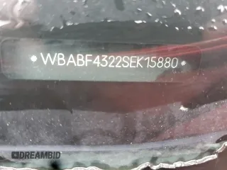 1995 BMW 3 Series с VIN WBABF4322SEK15880, выставлен на аукционе Copart как лот 59212705 с пробегом 120 338 миль миль и Списание • Salvage title. История ставок и продаж доступна на DreamBid. Изображение 12.