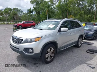 2012 Kia Sorento EX with VIN 5XYKUDA20CG206132, listed as a IAAI auction lot 42018015 with 138,158 mi miles. Bid and sale history available at carsss.com. Image 17.