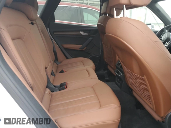2021 Audi Q5 Premium Plus with VIN WA1BAAFY6M2010268, listed as a Copart auction lot 60370325 with 38,227 mi miles and Salvage title. Bid and sale history available at DreamBid. Image 10.