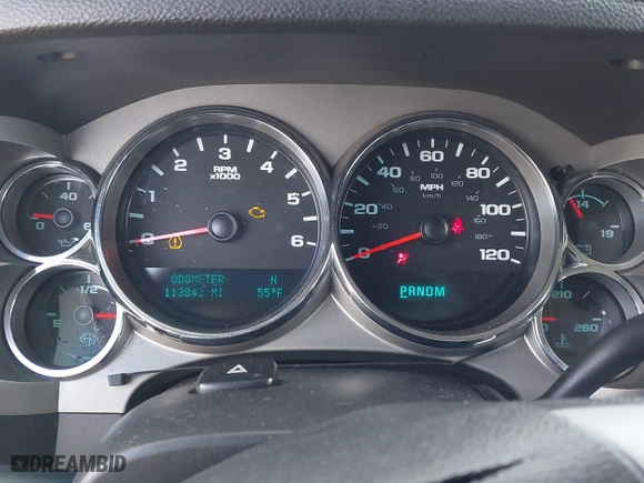 2012 Chevrolet Silverado 1500 LT with VIN 3GCPCSE05CG180389, listed as a IAAI auction lot 41880516 with 113,843 mi miles. Bid and sale history available at carsss.com. Image 7.