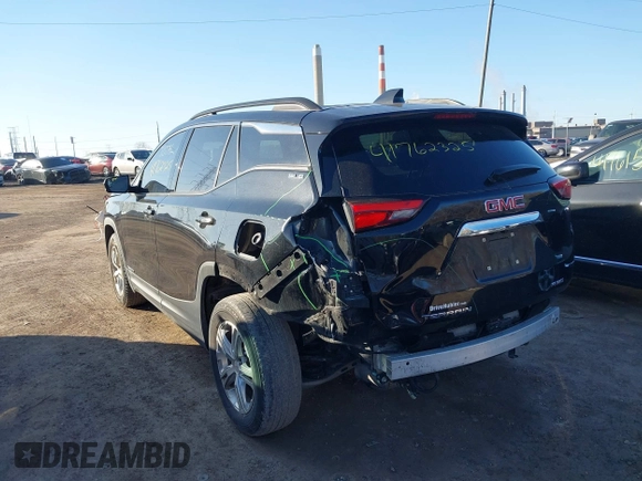 2018 GMC Terrain SLE with VIN 3GKALTEV5JL244687, listed as a IAAI auction lot 41762325 with 97,054 mi miles. Bid and sale history available at carsss.com. Image 3.