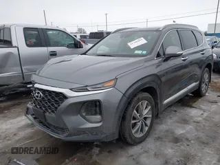 2020 Hyundai Santa Fe SEL with VIN 5NMS3CAD1LH157043, listed as a IAAI auction lot 41706684 with 55,674 mi miles. Bid and sale history available at carsss.com. Image 18.