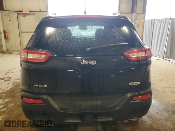 2017 Jeep Cherokee Latitude with VIN 1C4PJMCS8HW621155, listed as a Copart auction lot 57664565 with 155,191 mi miles and Clean title. Bid and sale history available at DreamBid. Image 6.
