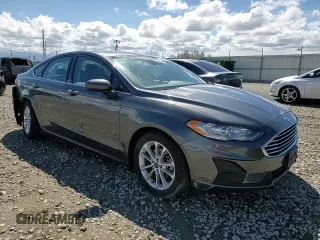 2019 Ford Fusion SE with VIN 3FA6P0HD8KR283978, listed as a Copart auction lot 54625355 with 92,181 mi miles and Salvage Title. Bid and sale history available at DreamBid. Image 12.