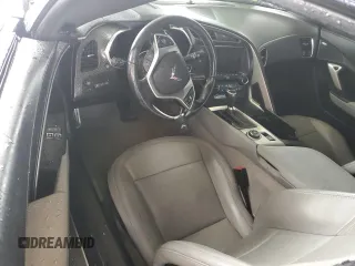 2015 Chevrolet Corvette Z51 2LT with VIN 1G1YK2D70F5110227, listed as a Copart auction lot 46146135 with 52,166 mi miles and Salvage title. Bid and sale history available at DreamBid. Image 8.