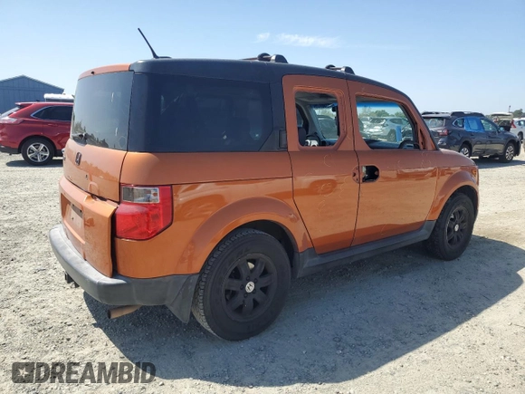 2006 Honda Element EX-P with VIN 5J6YH28706L014099, listed as a Copart auction lot 54238735 with 198,778 mi miles and Salvage Title. Bid and sale history available at DreamBid. Image 3.