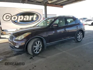 2008 Infiniti EX Journey with VIN JNKAJ09E78M306521, listed as a Copart auction lot 54073945 with 147,379 mi miles and Salvage Title. Bid and sale history available at carsss.com. Image 1.
