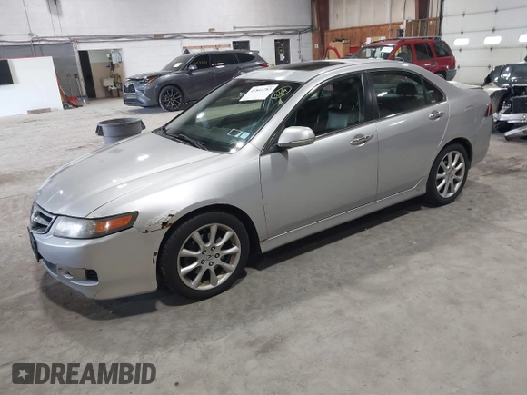 2008 Acura TSX Nav with VIN JH4CL96908C010325, listed as a IAAI auction lot 41861783 with 141,697 mi miles. Bid and sale history available at carsss.com. Image 2.
