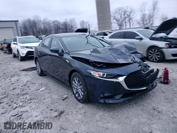2025 Mazda 3 S with VIN 3MZBPAAM9SM454143, listed as a Copart auction lot 84151204 with Not Provided miles and Salvage Title. Bid and sale history available at DreamBid. Image 13.