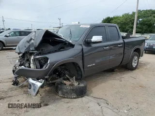 2019 Ram 1500 Laramie with VIN 1C6RREDT7KN860330, listed as a Copart auction lot 60555865 with Not provided miles and Salvage title. Bid and sale history available at DreamBid. Image 1.