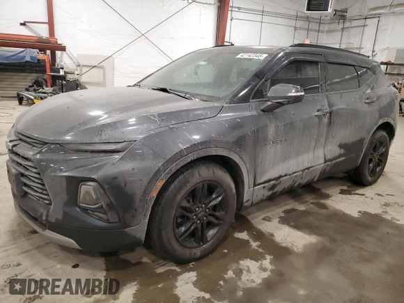 2021 Chevrolet Blazer LT z VIN 3GNKBJRS4MS556749, wystawiony jako Copart lot #42142345 z przebiegiem 55 395 mil mil oraz Nie do naprawy • Non repairable. Historia ofert i sprzedaży dostępna na DreamBid. Obrazek 1.