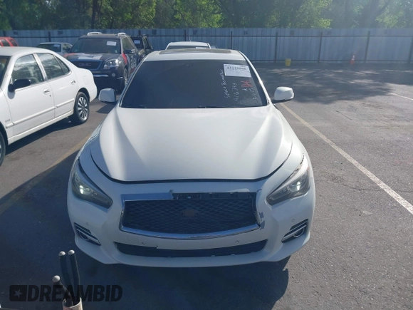 2015 Infiniti Q50 Premium z VIN JN1BV7ARXFM416349, wystawiony jako IAAI lot #42225088 z przebiegiem 194 127 mil mil oraz . Historia ofert i sprzedaży dostępna na DreamBid. Obrazek 12.