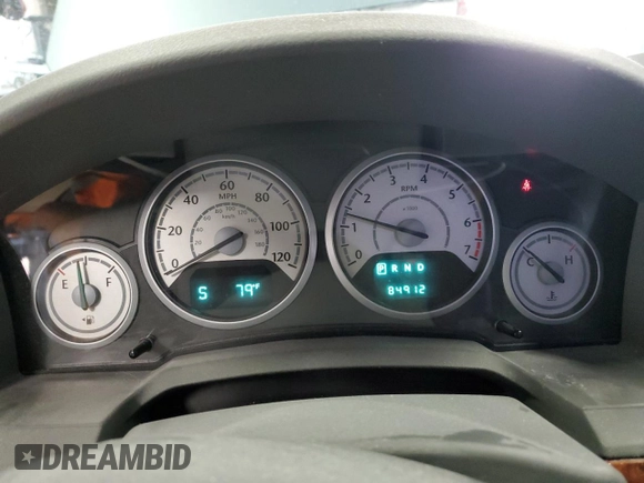 2008 Chrysler Town & Country Touring with VIN 2A8HR54P38R804199, listed as a Copart auction lot 63283515 with 84,912 mi miles and Non repairable. Bid and sale history available at DreamBid. Image 9.