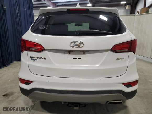2017 Hyundai Santa Fe Sport 2.4L with VIN 5XYZU3LB6HG400080, listed as a Copart auction lot 51006975 with 153,704 mi miles and Clean Title. Bid and sale history available at carsss.com. Image 6.