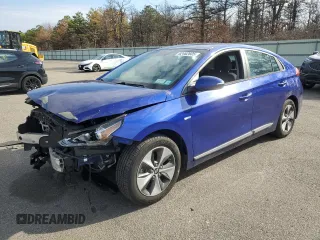 2019 Hyundai Ioniq with VIN KMHC75LH5KU049242, listed as a Copart auction lot 52462605 with 54,638 mi miles and Salvage Title. Bid and sale history available at DreamBid. Image 1.