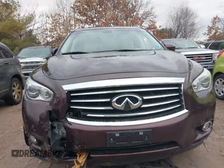 2015 Infiniti QX60 with VIN 5N1AL0MM8FC521835, listed as a IAAI auction lot 41684258 with 100,266 mi miles. Bid and sale history available at carsss.com. Image 12.