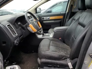 2010 Lincoln MKX with VIN 2LMDJ8JC2ABJ34580, listed as a Copart auction lot 88117285 with 0 mi miles and Salvage Title. Bid and sale history available at carsss.com. Image 7.