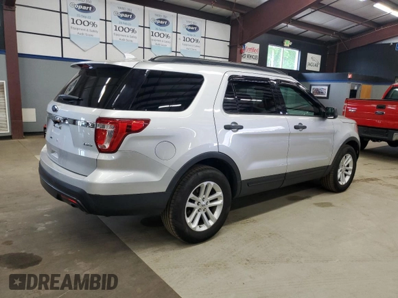 2016 Ford Explorer with VIN 1FM5K8B8XGGB76004, listed as a Copart auction lot 58170285 with 111,885 mi miles and Clean title. Bid and sale history available at DreamBid. Image 3.