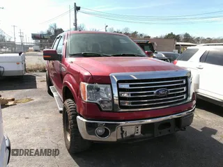 2014 Ford F-150 XL with VIN 1FTFW1EF1EKF74310, listed as a IAAI auction lot 41665045 with 156,528 mi miles. Bid and sale history available at carsss.com. Image 1.
