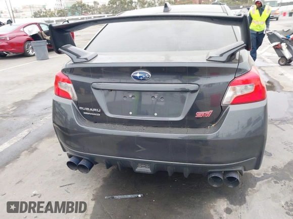 2019 Subaru WRX STI with VIN JF1VA2R68K9805464, listed as a IAAI auction lot 41724272 with 81,843 mi miles. Bid and sale history available at carsss.com. Image 16.