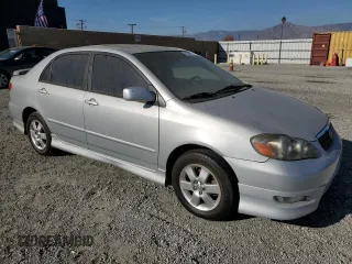 2006 Toyota Corolla CE with VIN 1NXBR32E76Z605686, listed as a Copart auction lot 87034814 with 237,674 mi miles and Clean Title. Bid and sale history available at DreamBid. Image 4.