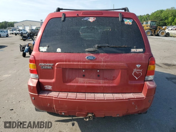 2007 Ford Escape Limited with VIN 1FMYU94147KA97549, listed as a Copart auction lot 55021385 with 231,533 mi miles and Salvage title. Bid and sale history available at DreamBid. Image 6.