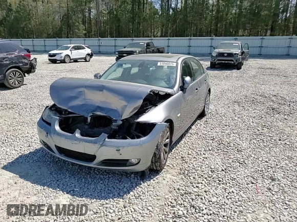 2011 BMW 3 Series 328i with VIN WBAPH5G56BNM78478, listed as a Copart auction lot 51046875 with 105,667 mi miles and Non Repairable. Bid and sale history available at carsss.com. Image 10.