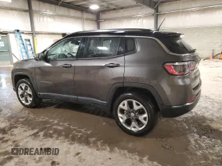2021 Jeep Compass Limited z VIN 3C4NJDCB8MT604489, wystawiony jako Copart lot #88995645 z przebiegiem 49 357 mil mil oraz Czysty tytuł • Clean title. Historia ofert i sprzedaży dostępna na DreamBid. Obrazek 2.