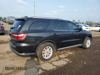 2015 Dodge Durango SXT with VIN 1C4RDJAG3FC870166, listed as a Copart auction lot 62236755 with 143,509 mi miles and Clean title. Bid and sale history available at DreamBid. Image 3.