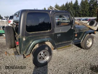 1997 Jeep Wrangler Sahara with VIN 1J4FY49S4VP523156, listed as a Copart auction lot 89343055 with 193,340 mi miles and Clean Title. Bid and sale history available at carsss.com. Image 3.