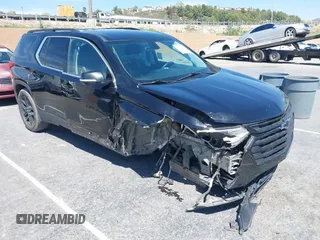 2019 Chevrolet Traverse LT Cloth with VIN 1GNERGKW1KJ169941, listed as a IAAI auction lot 42011609 with 87,605 mi miles and . Bid and sale history available at DreamBid. Image 1.