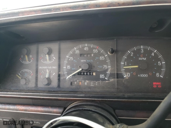 1990 Ford 1/2 Ton Trucks with VIN 1FTDF15N6LPB40379, listed as a Copart auction lot 86191104 with 70,952 mi miles and Salvage Title. Bid and sale history available at carsss.com. Image 9.