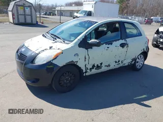2008 Toyota Yaris with VIN JTDJT923085200317, listed as a IAAI auction lot 41918548 with 168,727 mi miles. Bid and sale history available at carsss.com. Image 2.