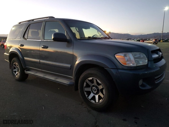 2006 Toyota Sequoia Limited with VIN 5TDZT38A16S274570, listed as a Copart auction lot 85296684 with 201,516 mi miles and Clean Title. Bid and sale history available at carsss.com. Image 4.