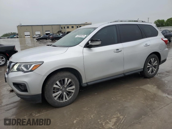 2018 Nissan Pathfinder SL with VIN 5N1DR2MN8JC648514, listed as a Copart auction lot 52039225 with 136,770 mi miles and Clean title. Bid and sale history available at DreamBid. Image 1.